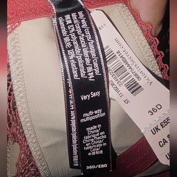 Victoria's Secret Bra Very Sexy 36D Push Up Multi Way New - Picture 4 of 5